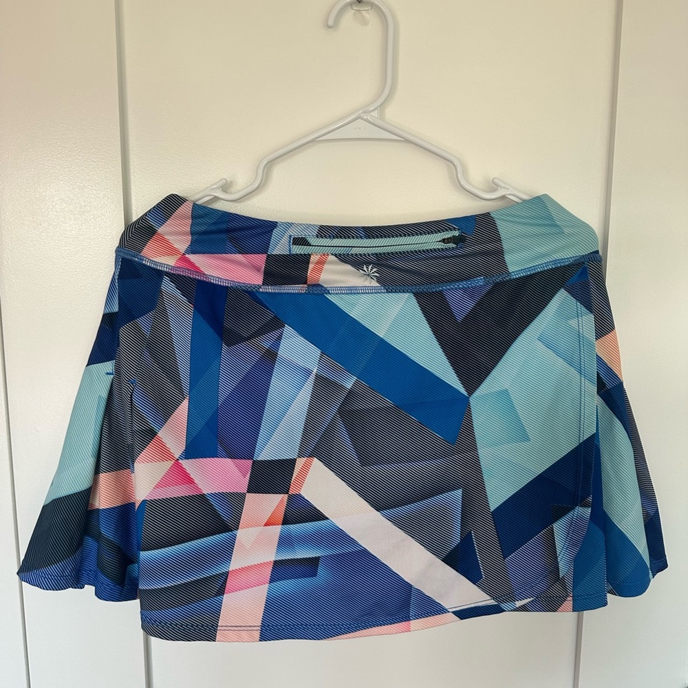 Athleta Abstract Tennis Skirt